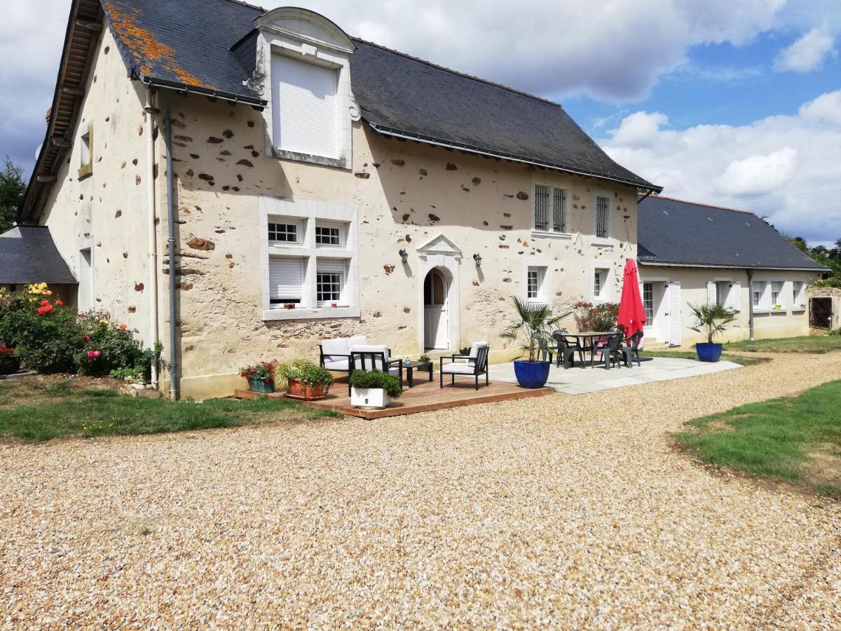 La Haye Georget Bed & Breakfast Feneu Exterior photo